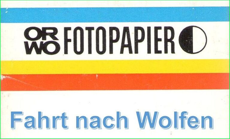 Fahrt nach Wolfen