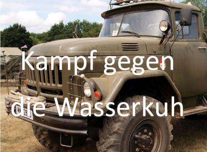 Kampf gegen die Wasserkuh
